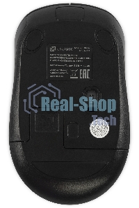 Мышь беспроводная Oklick 310MW черный/красный, 3200 dpi, радиоканал, USB, кнопки - 4