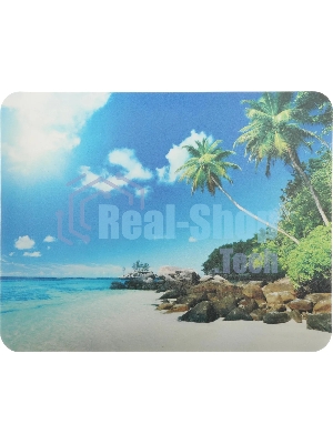 Коврик для мыши Buro BU-M10012 рисунок/пляж