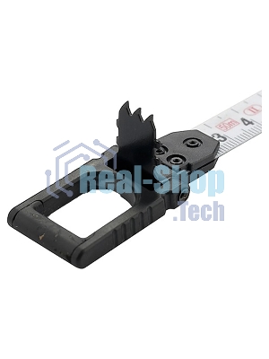 Рулетка геодезическая Gross 31480 50 мх13 мм откр. корп. металл. лента super-нейлон двуст. шкала