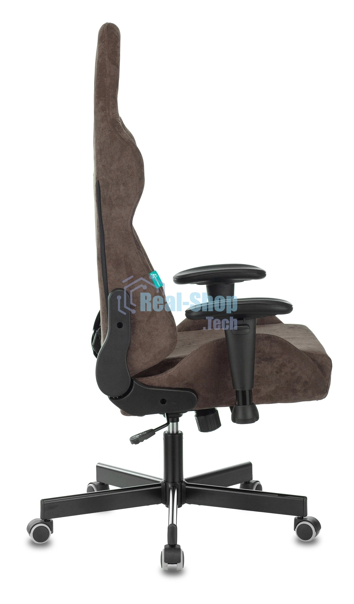 Кресло игровое Бюрократ VIKING KNIGHT LT10 FABRIC коричневый крестовина металл/пластик