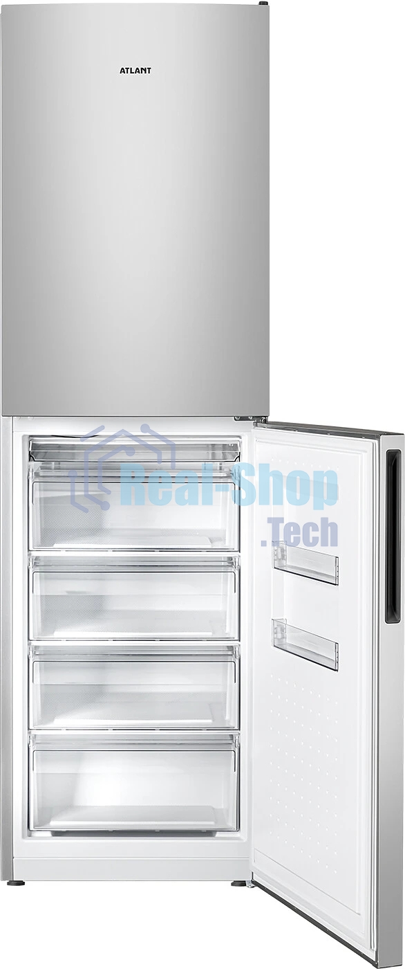 Холодильник Atlant ХМ 4623-181 серебристый двухкамерный 182/159л морозилка снизу