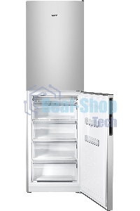 Холодильник Atlant ХМ 4623-181 серебристый двухкамерный 182/159л морозилка снизу