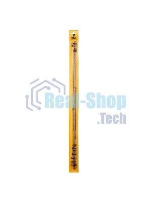 Бур по бетону Denzel двойная спираль, Cobalt W-tip, 10x600 мм, SDS PLUS