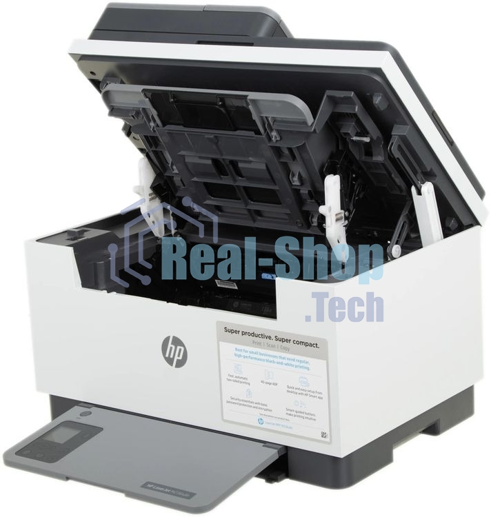МФУ лазерное HP LaserJet M236sdn (9YG08A), A4, ч/б, печ. до 29 стр/мин., скан. до 19 стр/мин. (ч/б) 10 стр/мин. (цвет), 600 x 600 dpi, USB, RJ-45, Air Print, Mopria