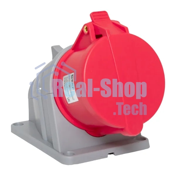 Розетка стационарная наружная EKF 125 ps-125-32-380-PRO PROxima 3Р+РЕ+N 32А 380В IP44