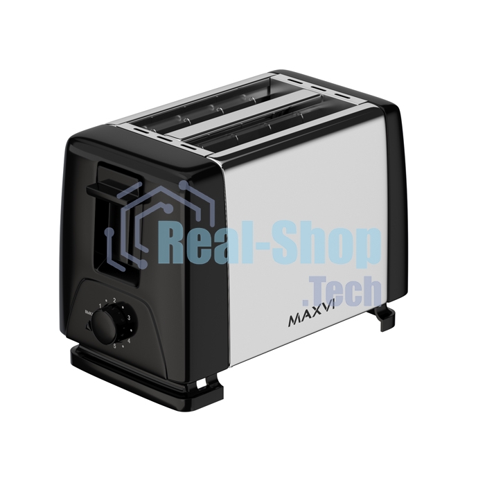 Тостер Maxvi KT822S silver-black