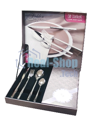 Набор столовых приборов TalleR TR-21606 Лидден 24 предмета, нержавеющая сталь