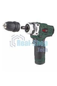 Профессиональный шуруповерт аккумуляторный Klpro KLNM1020 (12 В/2,0 А·ч, 0-1300 об/мин, 12 бит)