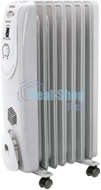 Масляный радиатор Vitek VT-1704 W белый
