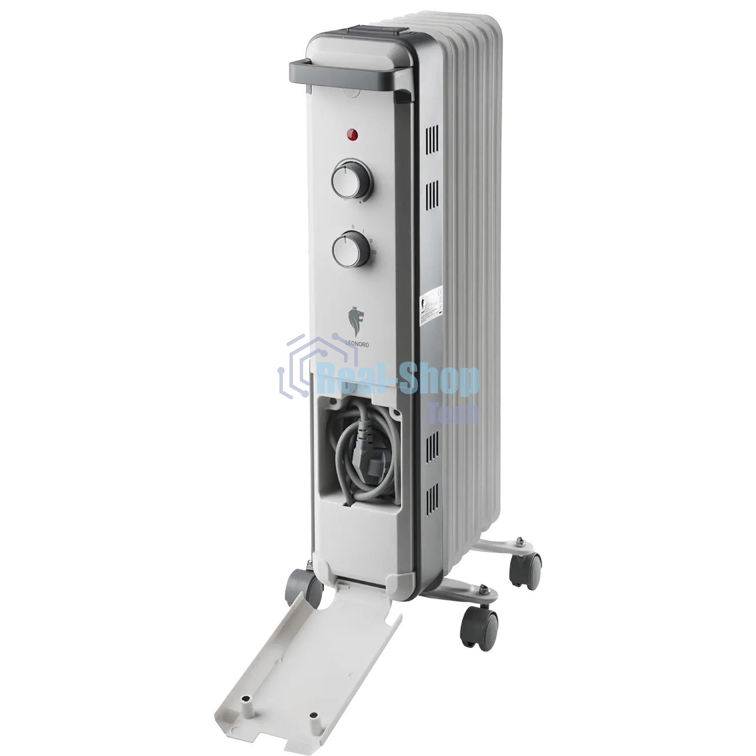 Радиатор масляный LEONORD LE-2007 7 секц. 1.5кВт (110274)