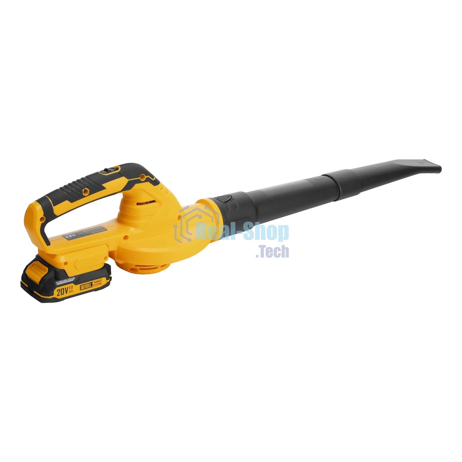 Воздуходувка аккумуляторная Denzel AB-500, 60 м/с, 500 м3/ч, Li-Ion, 20 В