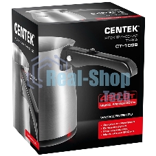 Электрическая турка Centek CT-1099 SS серебристый, исп. кофе - молотый, 0.5 л, 480 Вт