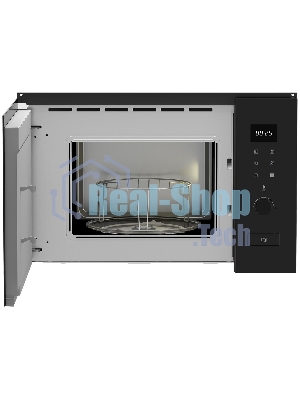 Встраиваемая микроволновая печь Grundig GMI12312B черный, 25 л, 900 Вт, переключатели - электронное управление