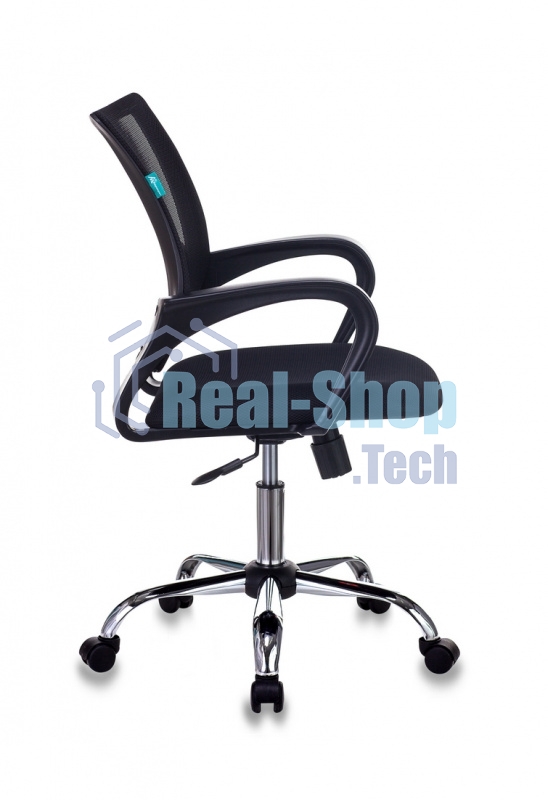 Кресло компьютерное Бюрократ CH-695N/SL/BLACK спинка сетка черный TW-01, сиденье черный TW-11, крестовина хром