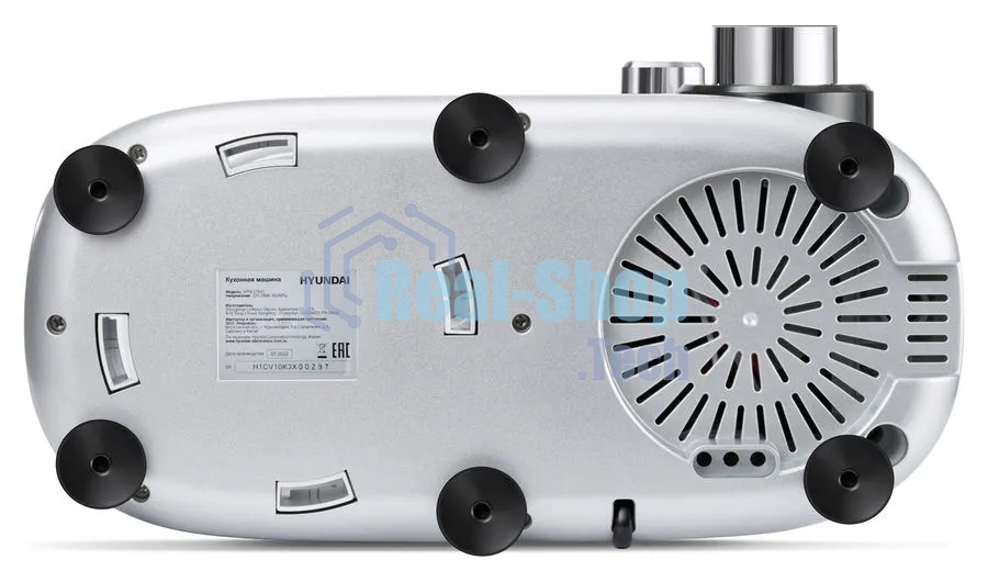 Кухонная машина Hyundai HYM-S7651 планетар.вращ. 1400Вт серебристый