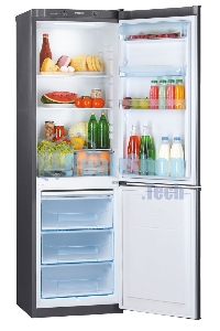 Холодильник Pozis RD-149 графит двухкамерный 240/130 л морозилка снизу, капельная система