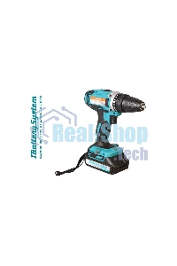 Дрель-шуруповерт аккумуляторная Sturm CD3620, Аккумуляторная, 20В, 2 АКБ, Кейс