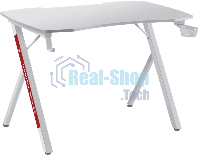 Стол игровой Defender GAMING CHRONO белый