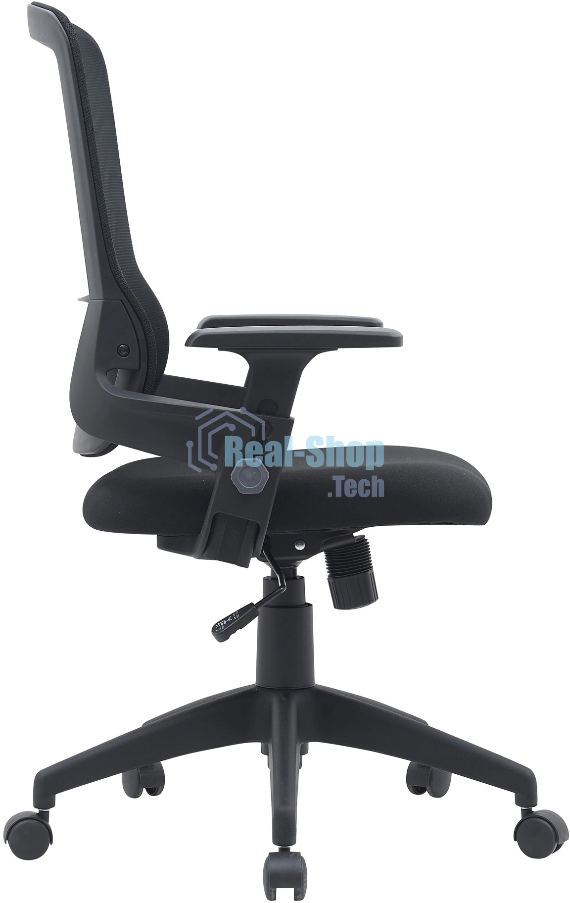 Кресло компьютерное Cactus CS-MC313-BK черный, сетка/ткань