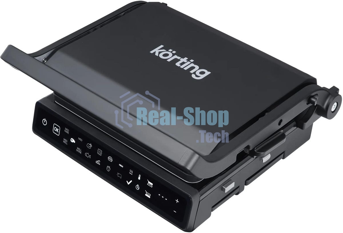 Электрогриль Korting KGPA 0402 TW, черный