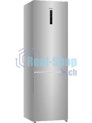 Холодильник Haier CEF538CSG серебристый двухкамерный 263/105л морозилка снизу, No Frost