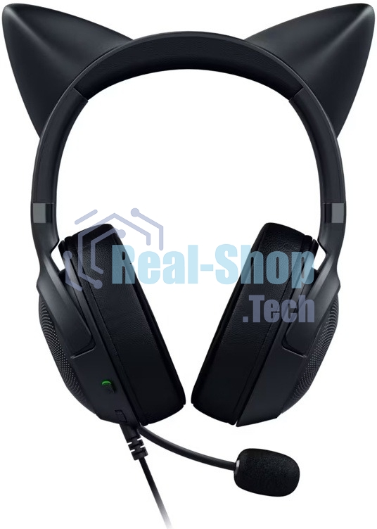 Гарнитура Razer Kraken Kitty V2 чёрный, проводная, USB, подсветка
