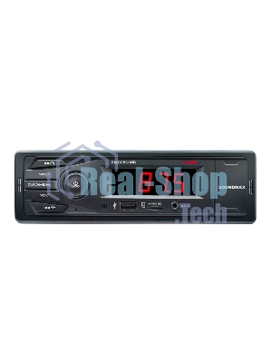 Автомагнитола Soundmax SM-CCR3169B, 1 DIN, Bluetooth, USB Type-A, AUX