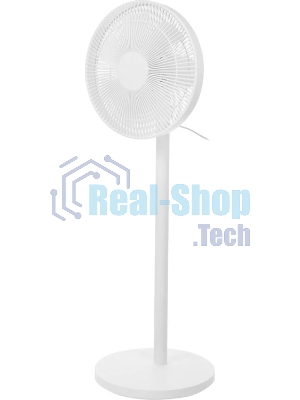 Вентилятор Xiaomi Mi Smart Standing Fan 2 Lite белый, напольный, 15 Вт, 100 скоростей, 35.5 см