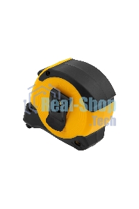 Рулетка Denzel 5м х 25мм, двухкомп. корпус, магнитный обрезиненный зацеп