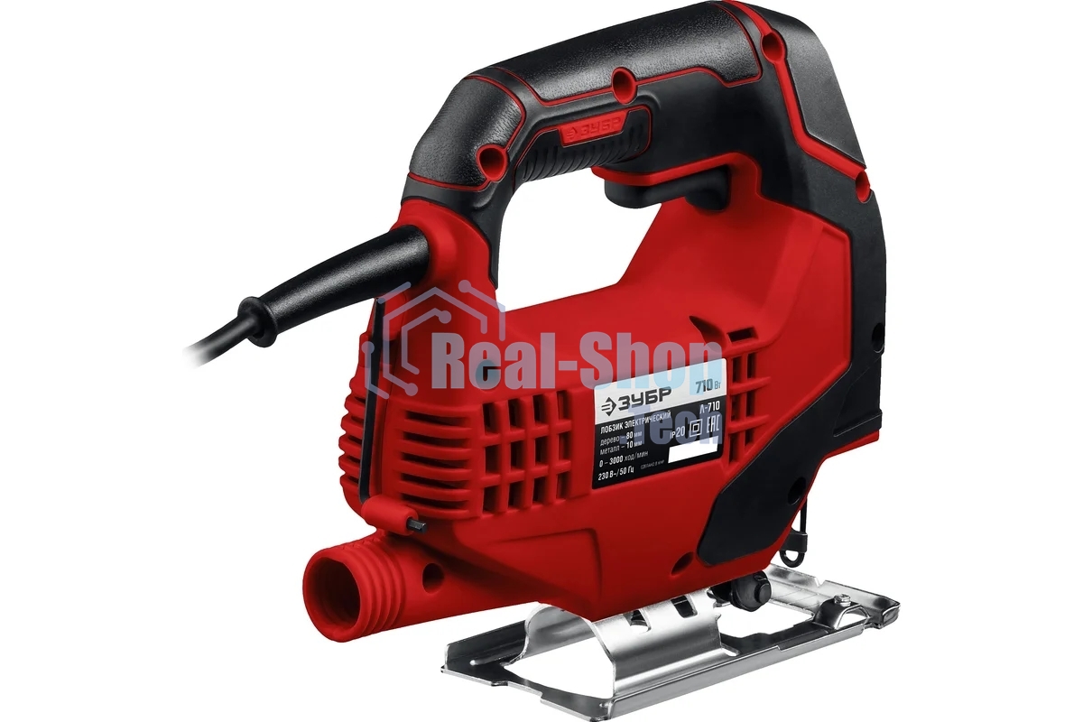 Лобзик электрический Зубр Л-710 +1пил. 710Вт 3000ходов/мин от электросети