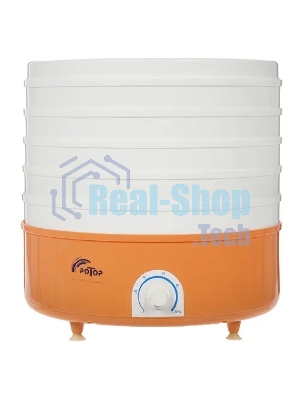 Сушилка для овощей и фруктов Ротор СШ-002-12 с 5 решетами в цветной упаковке