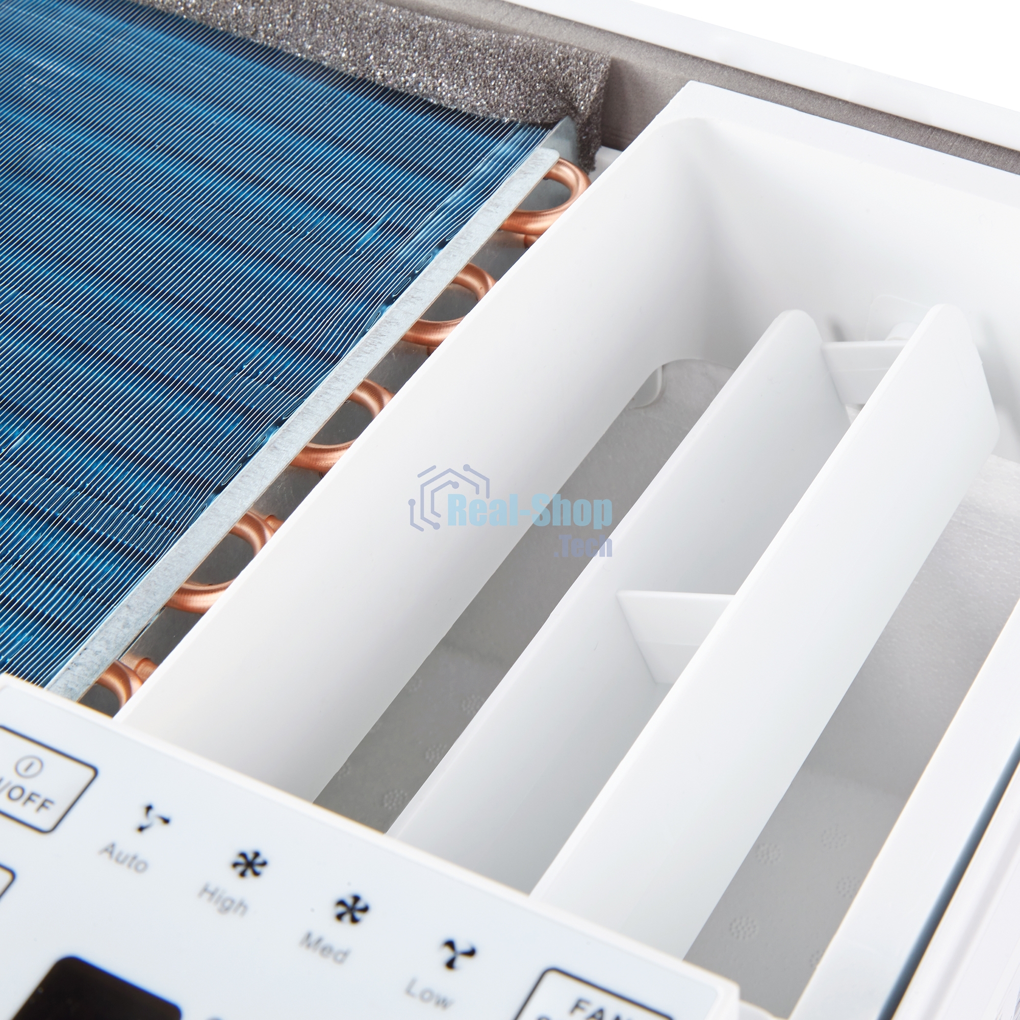 Кондиционер оконный Ballu BWC-07 AC 7000 BTU, 20 м², 49 дБ, охлаждение, осушение, белый