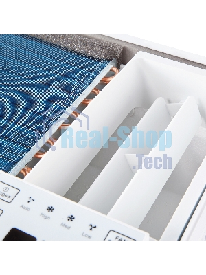 Кондиционер оконный Ballu BWC-07 AC 7000 BTU, 20 м², 49 дБ, охлаждение, осушение, белый