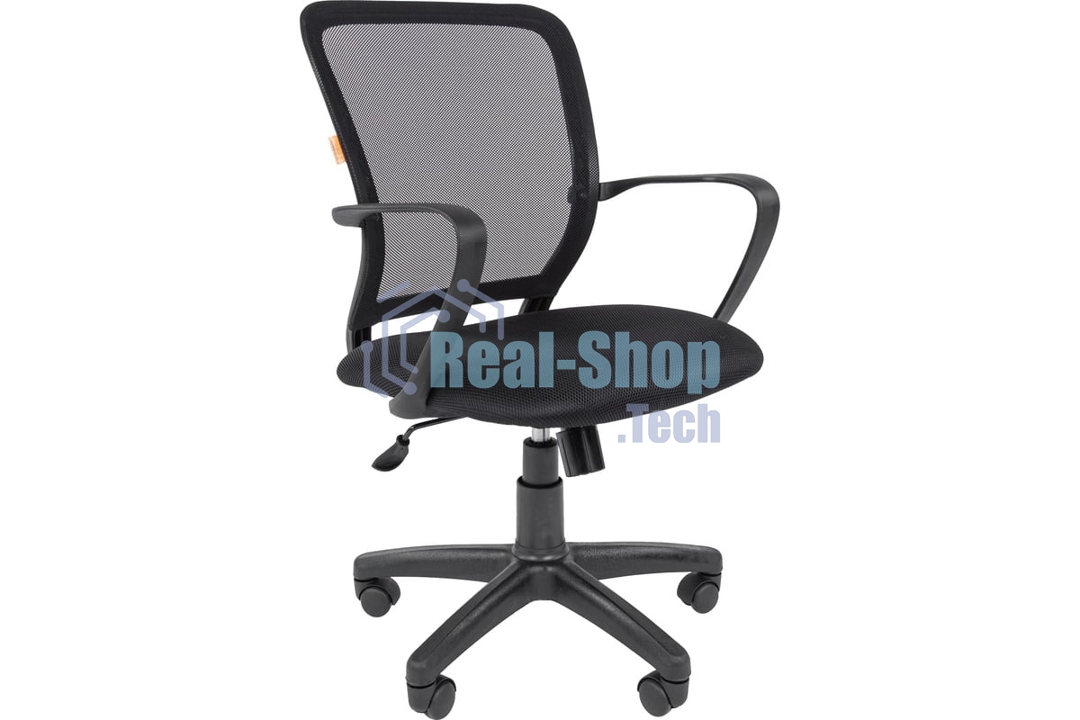 Кресло офисное Chairman 698 TW-01 черный, Россия