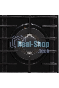 Газовая варочная поверхность Krona HAGEL 45 BL W черный