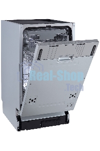 Встраиваемая посудомоечная машина Zigmund & Shtain DW 306.4, серый, 44.8 см, 10 компл., 49 дБ, класс A+++