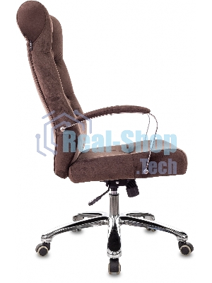 Кресло Бюрократ T-9928SL Fabric Italia 6 коричневый, ткань