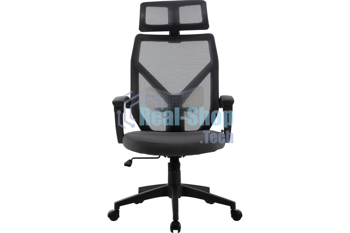 Кресло компьютерное Cactus CS-MC414-BK черный, сетка/ткань