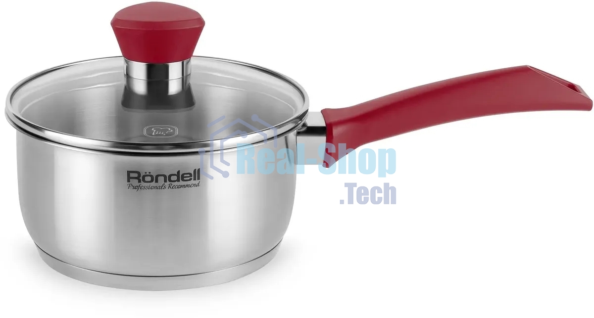 Набор 6 предметов (кастрюли 18, 20, ковш 14) Rondell (ST) RDS-817 Strike
