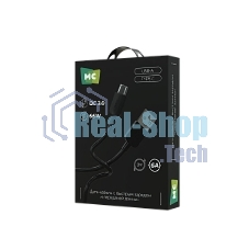 Дата-кабель MORE CHOICE (4620202554291) K85as USB 6.0A QC3.0 66W - 1м, черный