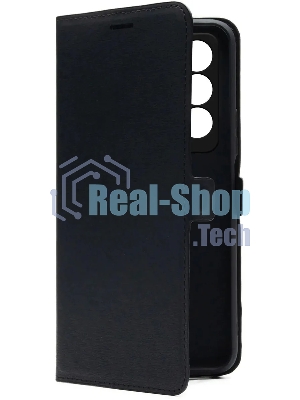 Чехол (флип-кейс) BORASCO Book Case, для Tecno Camon 18/18P, черный