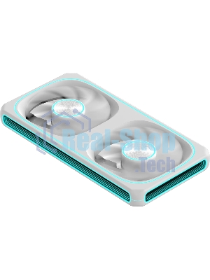 Вентилятор для корпуса Formula Air Fusion 2 ARGB 120х120x28 белый 4-pin 33.46дБ (упак.:2шт) (AIR FUSION 2 WH) Ret