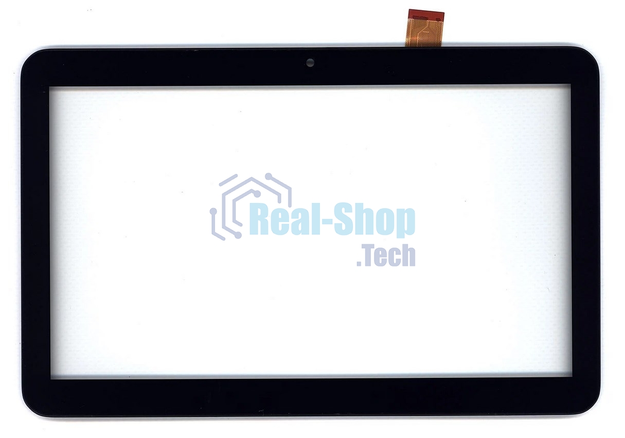 Сенсорное стекло (тачскрин) для Irbis TZ142. черное с рамкой