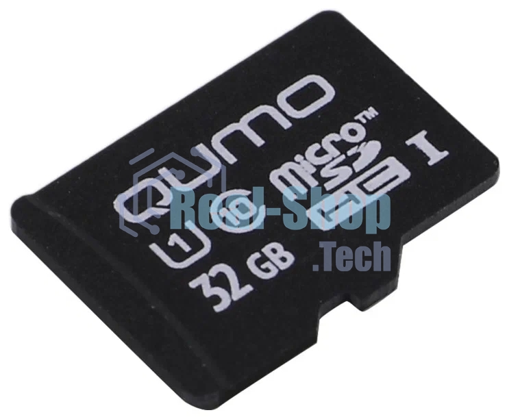Флеш карта MicroSDHC 32Gb QUMO Class 10 UHS I no adp