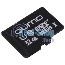 Флеш карта MicroSDHC 32Gb QUMO Class 10 UHS I no adp