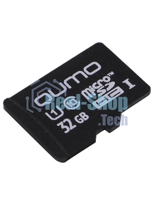 Флеш карта MicroSDHC 32Gb QUMO Class 10 UHS I no adp