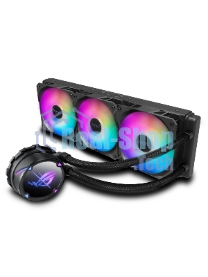 Система жидкостного охлаждения ASUS ROG STRIX LC II 360 ARGb 90RC00F1-M0UAY4 черный 120мм алюминий+медь 37,6db 4-pin