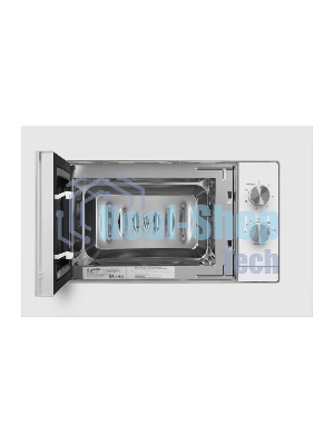 Микроволновая печь встраиваемая Maunfeld JBMO725WH01 белый, 20 л, 700 Вт, переключатели - поворотный механизм