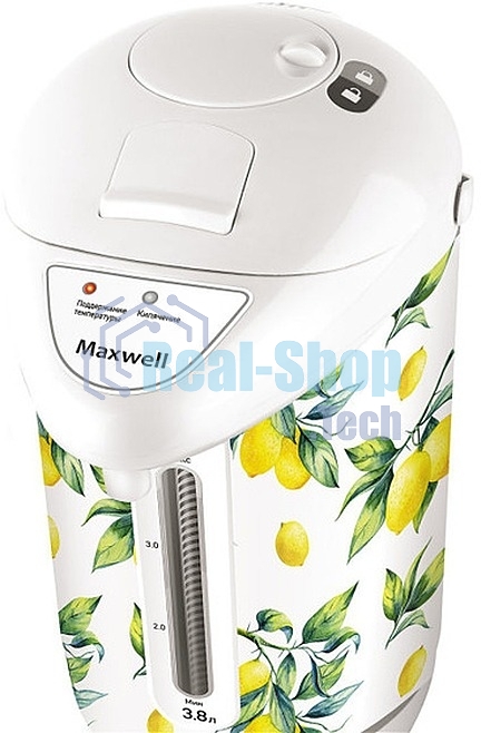 Термопот Maxwell MW-1756, белый/рисунок