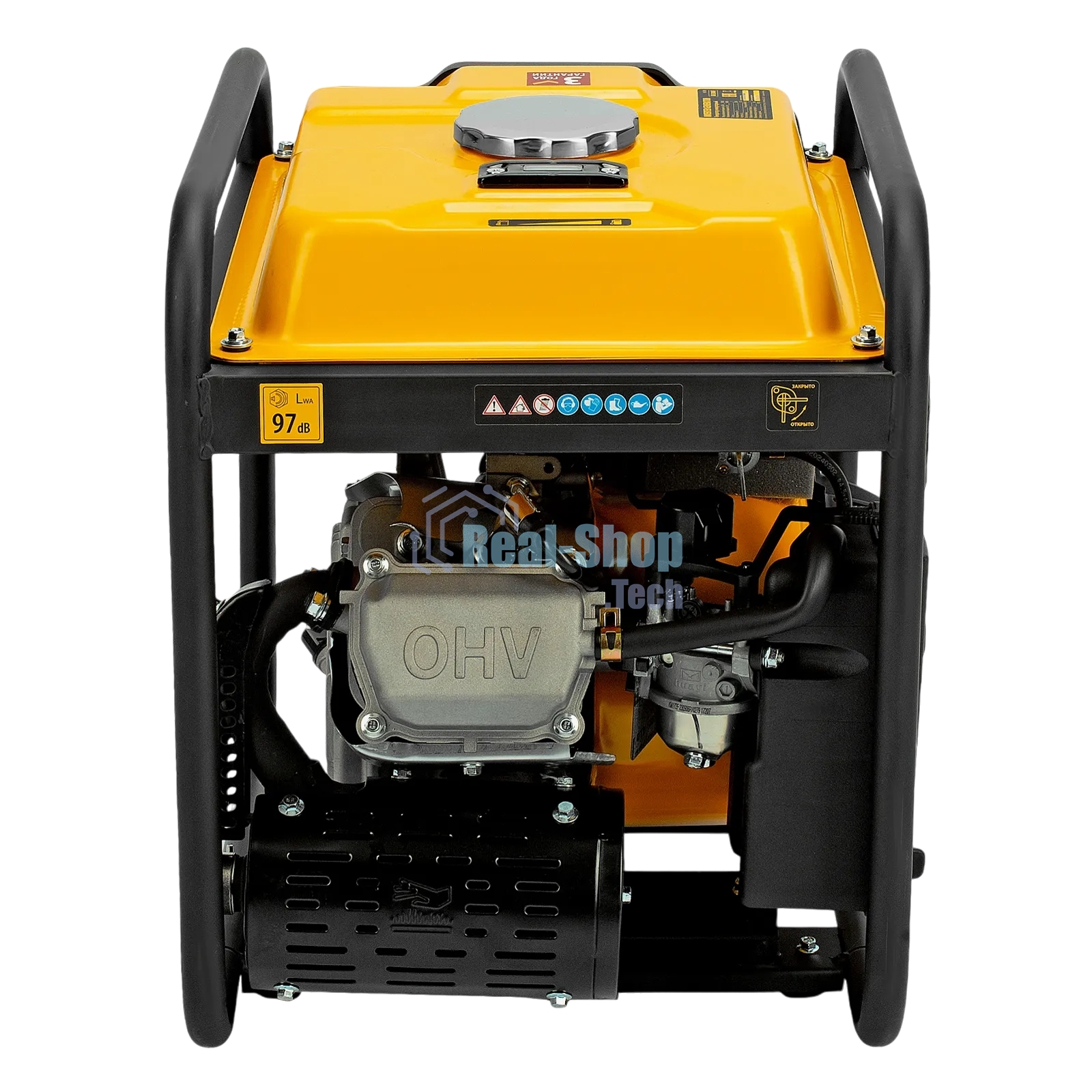 Генератор инверторный Denzel GK-5500iF, 5,5 кВт, 230 В, ручной старт